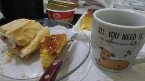 41 graus em Cuiabá e eu tomando cafezinho pelando